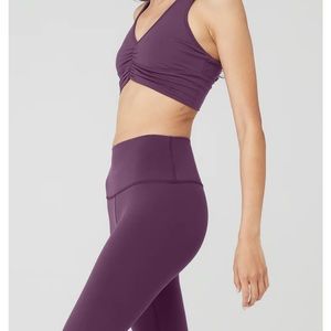 Wild Thing Bra is a medium & High-Waist Airbrush Legging is a small!